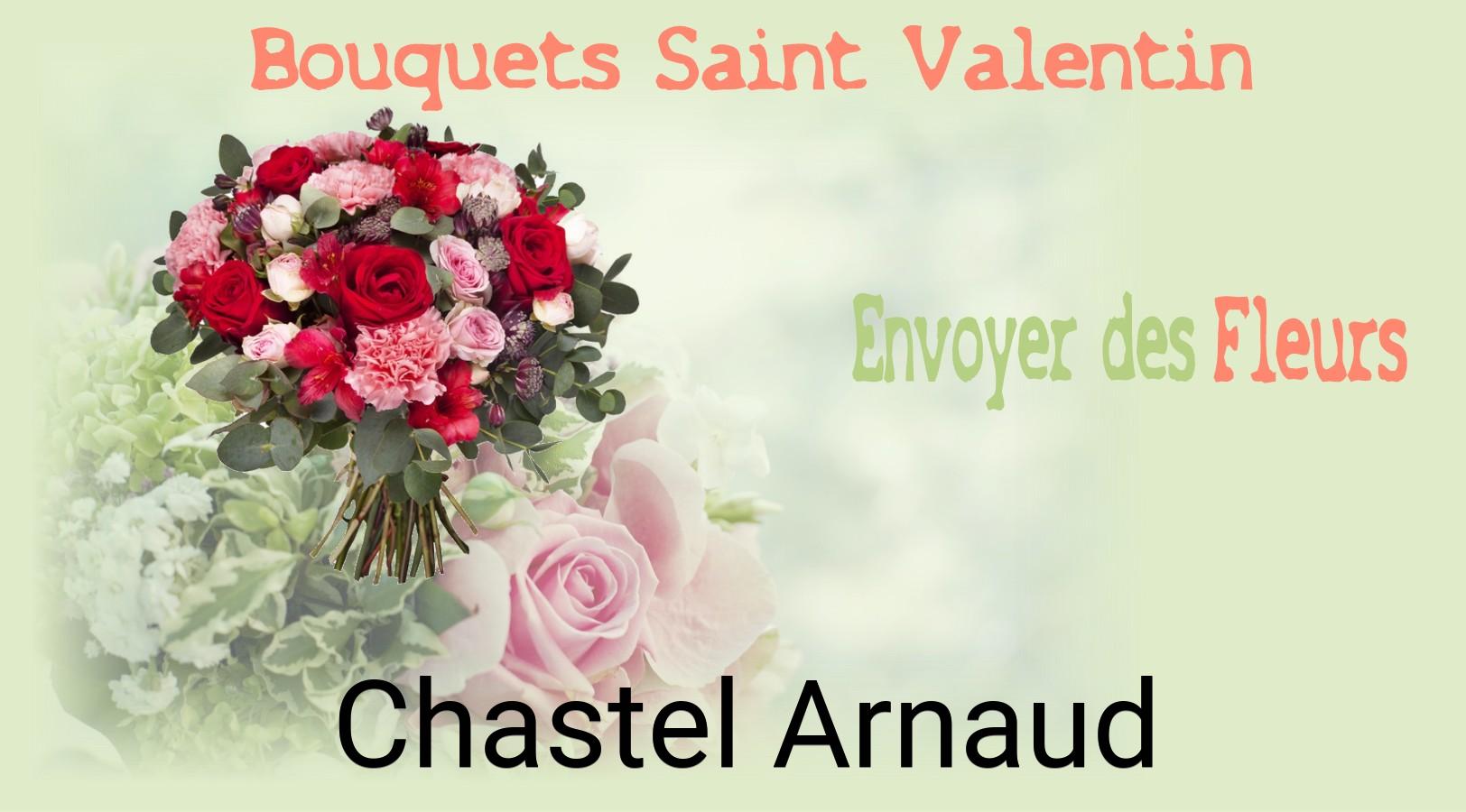 Roses de Saint-Valentin livrées à Chastel-Arnaud